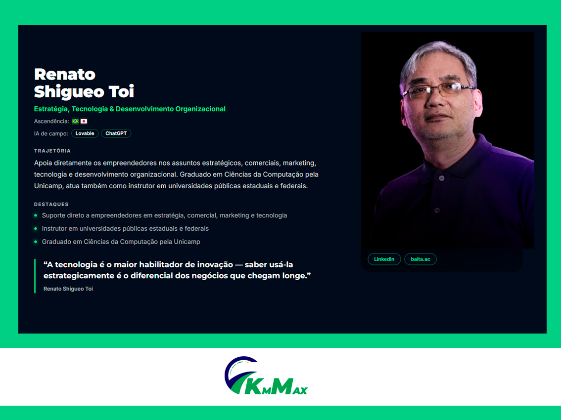 Card institucional — Renato Shigueo Toi